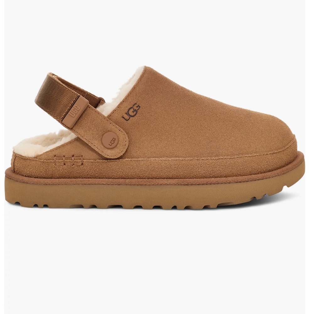 UGG Goldenstar Cozy Clog. Size 10. Color: Chestnut. - Picture 6 of 15